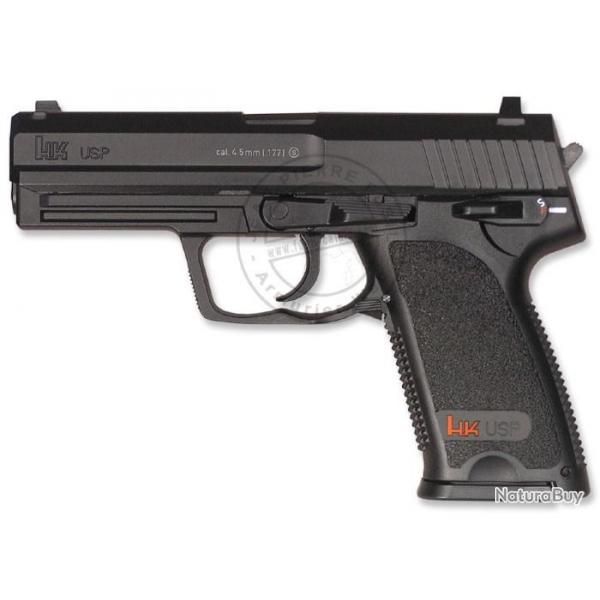 Pistolet  plomb CO2 4.5 mm BB HECKLER & KOCH USP (3 joules)