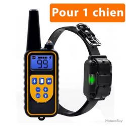 COLLIER DE DRESSAGE + TELECOMMANDE MULTI-MODES - LIVRAISON GRATUITE