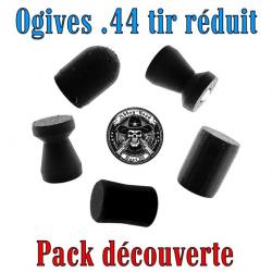 Balle tir réduit .44 ogive pack découverte - Pack de 50 - Bast3D