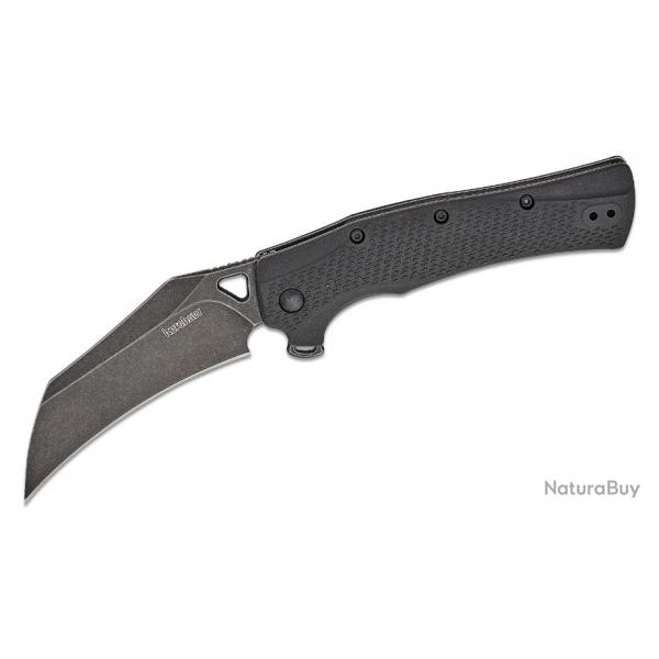 Couteau Kershaw Dawnstar A/O Lame Acier 8Cr13MoV Blk Manche GFN Linerlock Clip KS1423