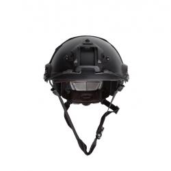 Casque fast noir | Strike systems (0000 3749) - Déguisement