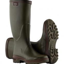 Bottes caoutchouc Parcours II kaki Aigle Kaki Olive