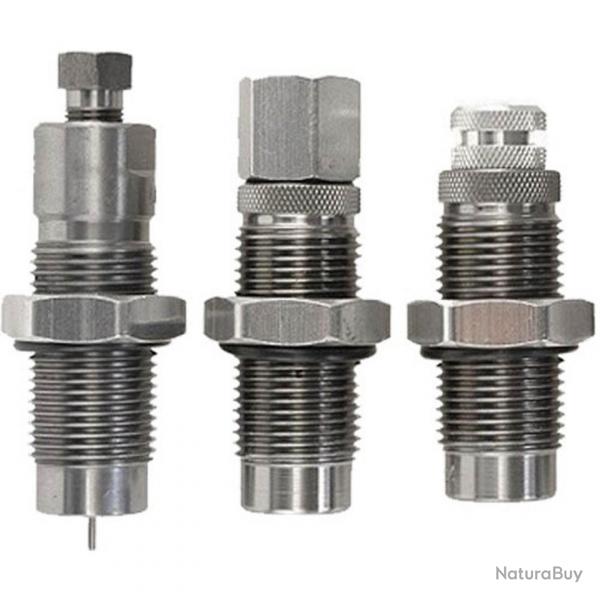 Jeu de 3 outils carbure pour calibre arme de poing - Lee Precision .38 Long Colt