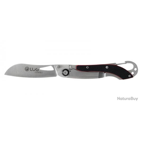 Couteau Lug SP2S Noir/Rouge 7,4 cm