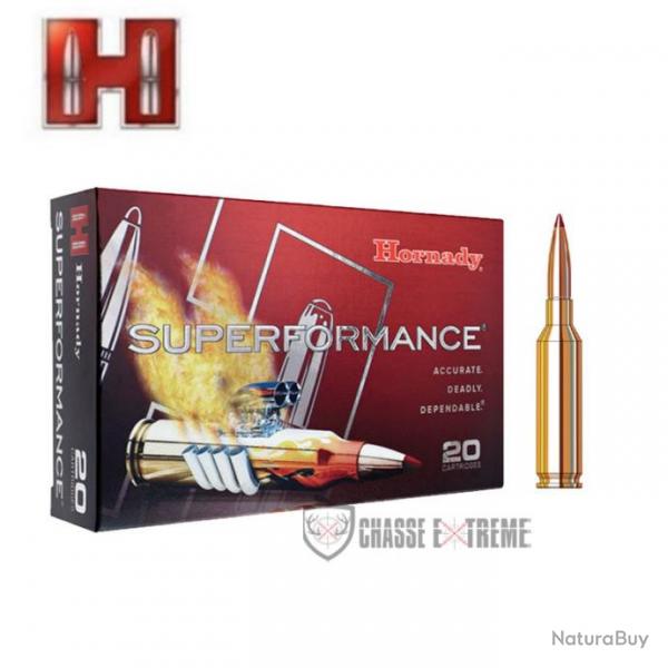 20 Munitions HORNADY Superformance Cal 6mm Creedmoor 90Gr GMX