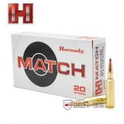 20 Munitions HORNADY Cal 224 Valkyrie 88Gr Eld Match