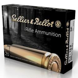 Munitions cartouches à balles Sellier & Bellot SP cal.9.3x74r 286gr 18.5g par 20 (3040)