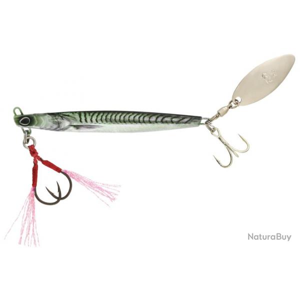 Jig Mtallique Daiwa Samura Spin Jig 20g 20g UV Real Green Mackerel