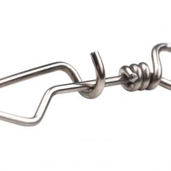 Agrafe Spro Salt! Stainless Steel Quick Change Snap 11kg par 10 n°0