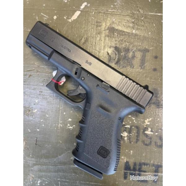 Glock 19 Gen 3 cal 9x19. Occasion. Catgorie B.