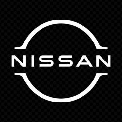 1 SANS RESERVE Autocollant Nissan Blanc