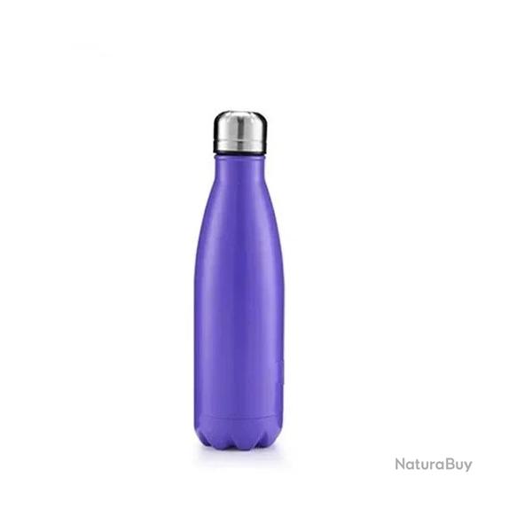 Bouteille isotherme 500 ml (Violet)