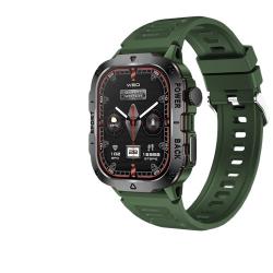 Montre Connectée Intelligente Militaire Ultime pour Homme  Appel Bluetooth Etanche Vert