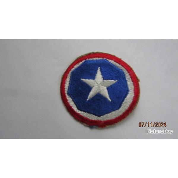 patch 9th LOGISTICAL COMMAND WW2  ETATS UNIS US  deuxime guerre dbarquement