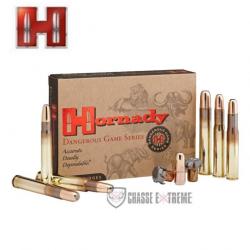 20 Munitions HORNADY Cal 470 Nitro Express 500Gr Dgx Bonded