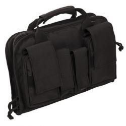 Housse tactical pour arme de poing avec poches coloris noir