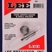 Lee Precision 38 Special Case Length Gauge & Holder - Reloading Tool