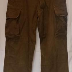 Pantalon treillis TTA 47/59 armée française fabrication ALGER