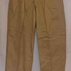 Pantalon en toile TTA model 45/52 chino taille 22