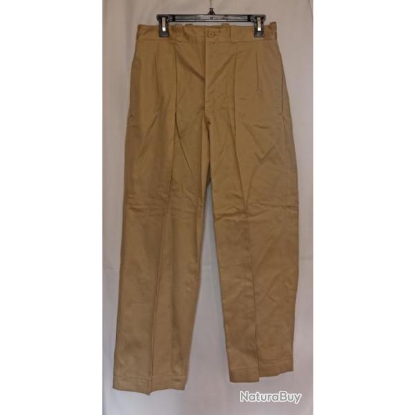 Pantalon en toile TTA model 45/52 chino taille 22