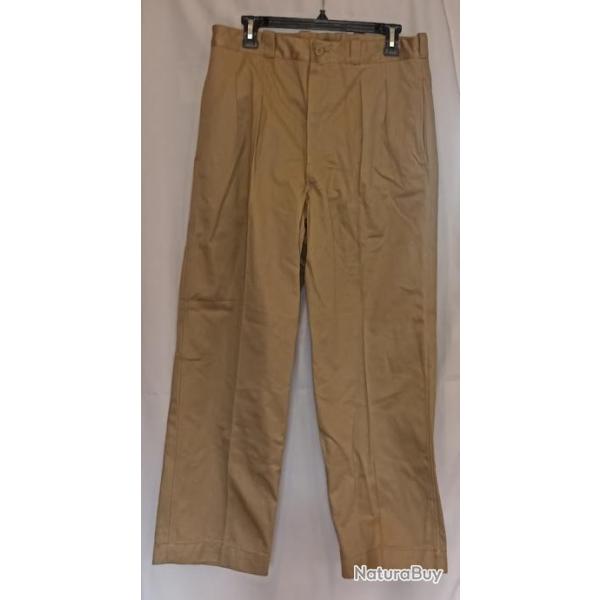 Pantalon en toile TTA model 45/52 chino taille 24