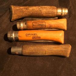 lot de couteau opinels