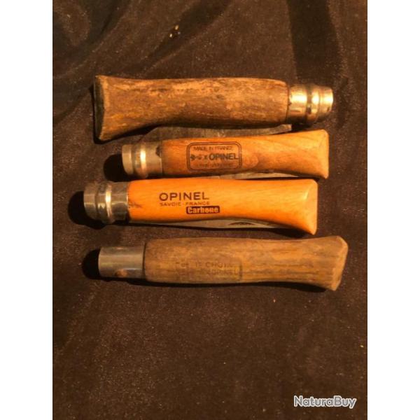 lot de couteau opinels