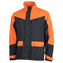 Veste de chasse pour enfant SOMLYS chaude orange et vert