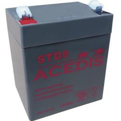 Batterie Acedis mod. STD5 pour agrainoir automatique 12V