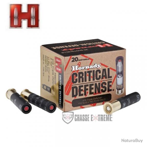 20 Munitions HORNADY Critical Defense Cal 410 FTX