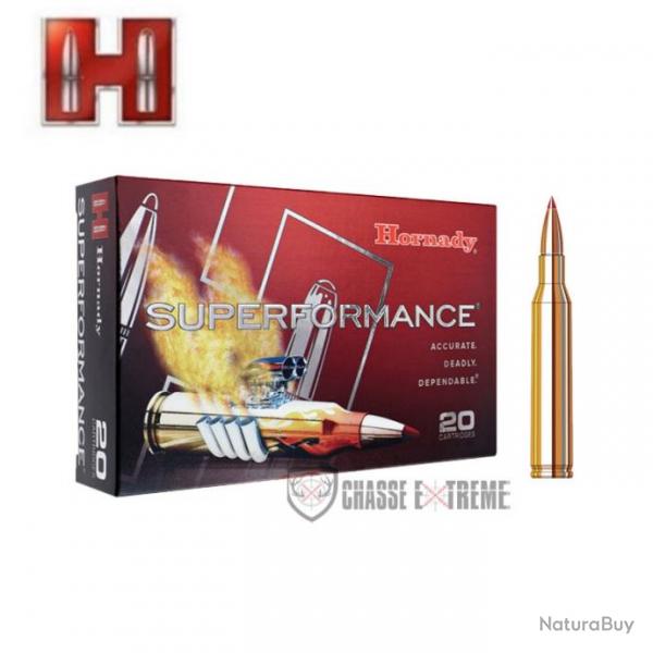 20 Munitions HORNADY Superformance Cal 25-06 Rem 117Gr SST