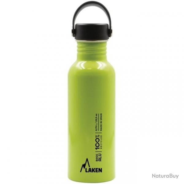 Gourde Laken Basic Alu 0,75L verte