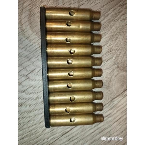 Clip de 10 douilles 5.56/223 remington neutralise