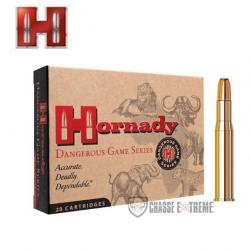 20 Munitions HORNADY Dangerous Game Cal 450-400 Nitro Express 3" 400Gr DGS