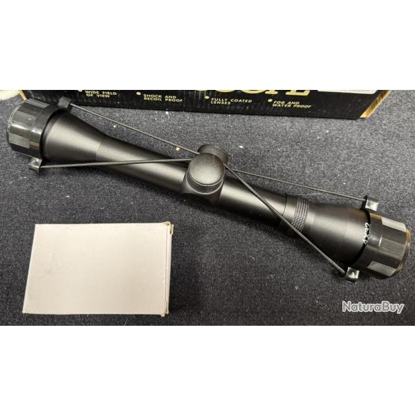 DESTOCK Lunette 4x32 + montage rail de 20mm pr 22LR ou 4.5