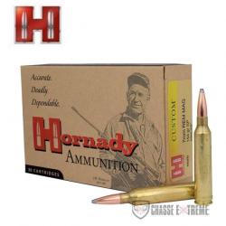 20 Munitions HORNADY Custom Cal 7mm Rem Mag 154Gr Sp