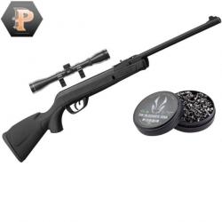 BF24 ! Carabine GAMO Delta Black synthétique - 4.5mm - 7,5 joules + plombs + lunette