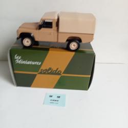 solido France le land rover 110 pick up neuf avec accessoires 1/43