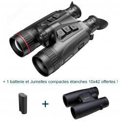 HIKMICRO HABROK PRO HQ50LN - Jumelles multi-spectre avec télémètre + 1 batterie + Jumelles 10x42 !