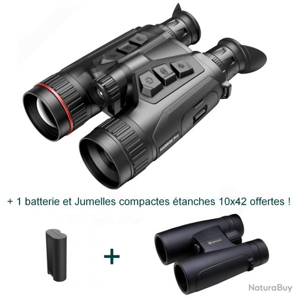 HIKMICRO HABROK PRO HQ50LN - Jumelles multi-spectre avec tlmtre + 1 batterie + Jumelles 10x42 !