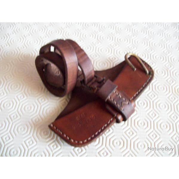 militaria ww1 tui cuir pique pioche seurre 1909