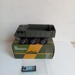solido le berliet Alvis auroch neuf avec accessoires n°247 05/75