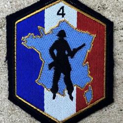 4° Région Militaire,tissu