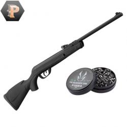 BF24 ! Carabine GAMO Delta Black synthétique - 4.5mm - 7,5 joules + plombs