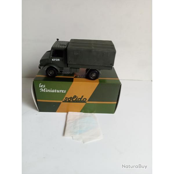 solido France le mercedes unimog bach neuf avec accessoires 1/50 03/88