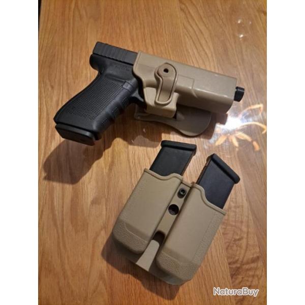 HOLSTER IMI GLOCK 21 SABLE