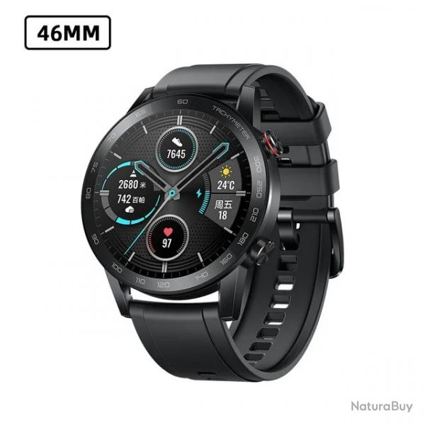 Montre Intelligente Homme Bluetooth, Moniteur de Frquence Cardiaque et Stress Spo2 GPS 5ATM