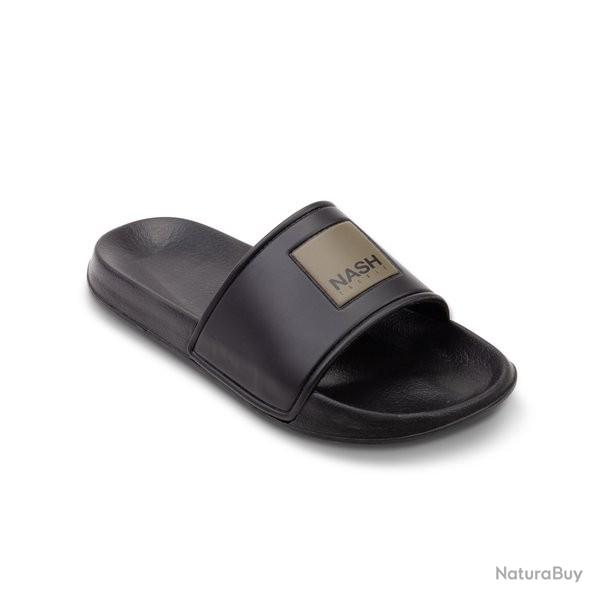 CLAQUETTES SLIDERS NOIR 46 NASH