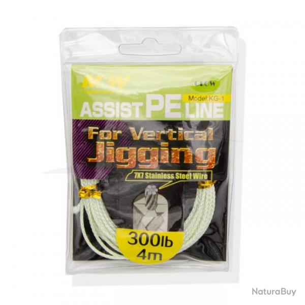 Assist Line M&W PE KG-1 4M 300lb