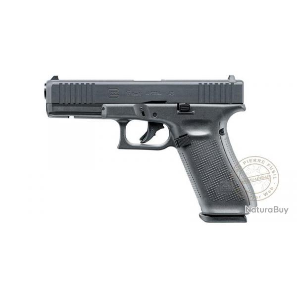 Pistolet CO2  balles de caoutchouc GLOCK 17 Gen 5 - Cal.43 Noir